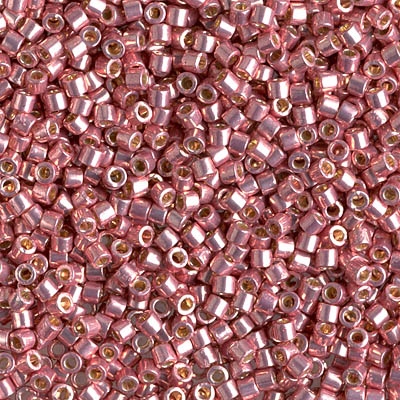 DBM1839:  Duracoat Galvanized Dark Coral 10/0 Miyuki Delica Bead 