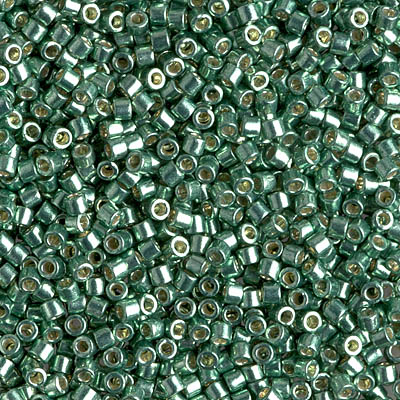 DBM1845:  Duracoat Galvanized Sea Green 10/0 Miyuki Delica Bead 