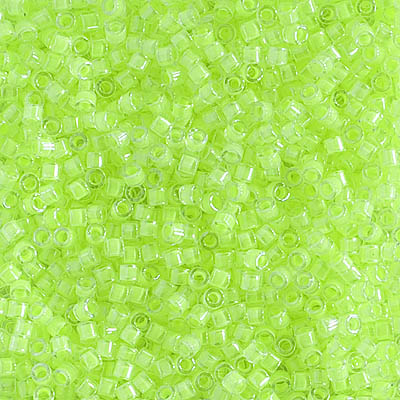 DBM2031:  Luminous Lime Aid 10/0 Miyuki Delica Bead 