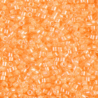 DBM2033:  Luminous Creamsicle 10/0 Miyuki Delica Bead 
