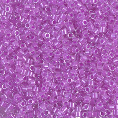 DBM2038:  Luminous Plum Crazy 10/0 Miyuki Delica Bead 