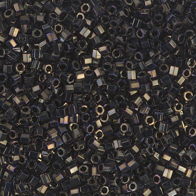 DBMC-0007:  Metallic Brown Iris Cut 10/0 Miyuki Delica Bead 