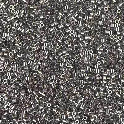 DBS0021:  Nickel Plated  15/0 Miyuki Delica Bead 