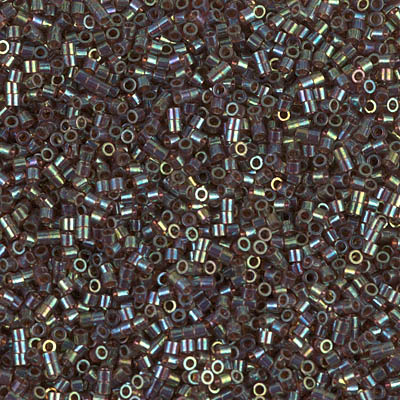 DBS0122:  Root Beer Gold Luster 15/0 Miyuki Delica Bead 