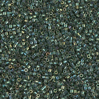 DBS0125:  Emerald Gold Luster 15/0 Miyuki Delica Bead 