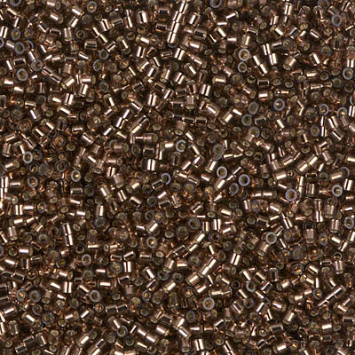 DBS0150:  Silverlined Root Beer 15/0 Miyuki Delica Bead 