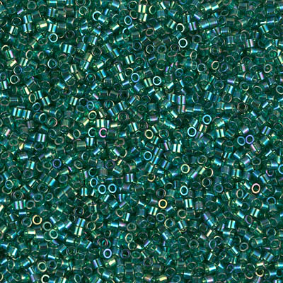 DBS0175:  Transparent Emerald AB 15/0 Miyuki Delica Bead 