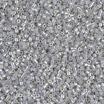 DBS0252:  Opaque Gray Luster  15/0 Miyuki Delica Bead 