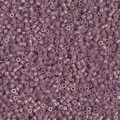 DBS0265:  Opaque Mauve Luster 15/0 Miyuki Delica Bead 