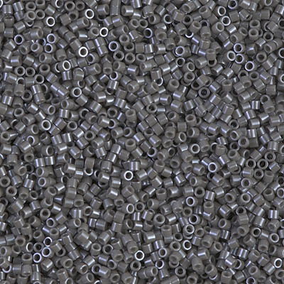 DBS0268:  Opaque Smoke Luster 15/0 Miyuki Delica Bead 