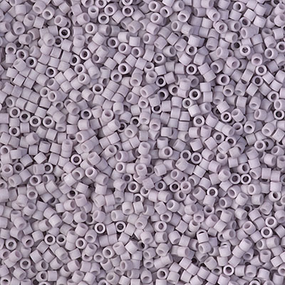 DBS0356: Matte Opaque Light Mauve 15/0 Miyuki Delica Bead 