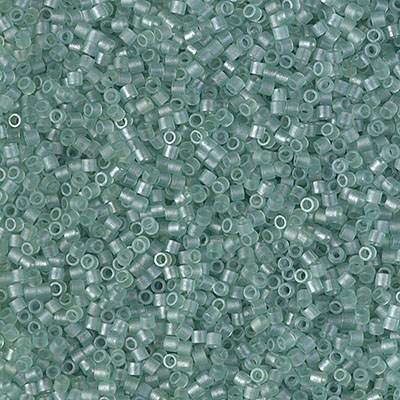DBS0385: Matte Sea Glass Green Luster 15/0 Miyuki Delica Bead 