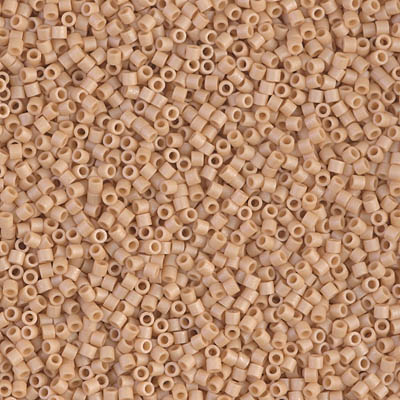 DBS0389:  Matte Opaque Light Terracotta Luster 15/0 Miyuki Delica Bead 