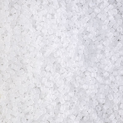 DBS0741: Matte Crystal 15/0 Miyuki Delica Bead 