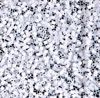 DBS0851:  Matte Crystal AB 15/0 Miyuki Delica Bead 