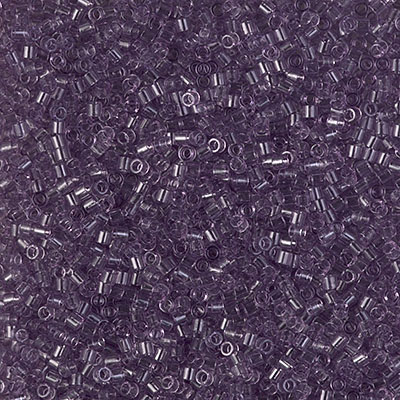 DBS1105: Transparent Light Amethyst 15/0 Miyuki Delica Bead 
