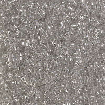 DBS1111: Transparent Gray Mist 15/0 Miyuki Delica Bead 