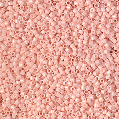 DBS1493: Opaque Light Salmon 15/0 Miyuki Delica Bead 