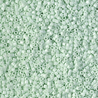 DBS1496: Opaque Light Mint 15/0 Miyuki Delica Bead 