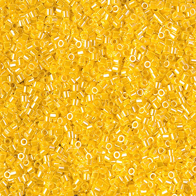 DBS1562: Opaque Canary Luster 15/0 Miyuki Delica Bead 