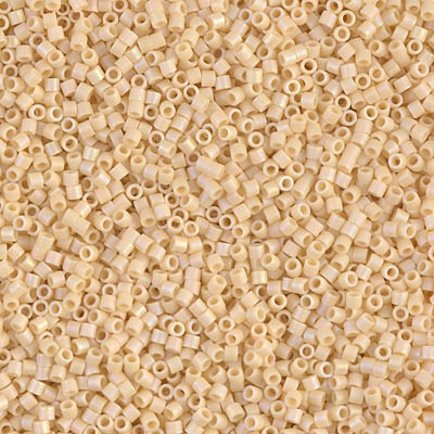 DBS1591:  Matte Opaque Pear AB 15/0 Miyuki Delica Bead 