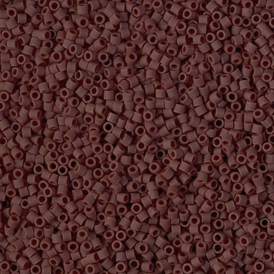 DBS1910: Matte Opaque Espresso 15/0 Miyuki Delica Bead 