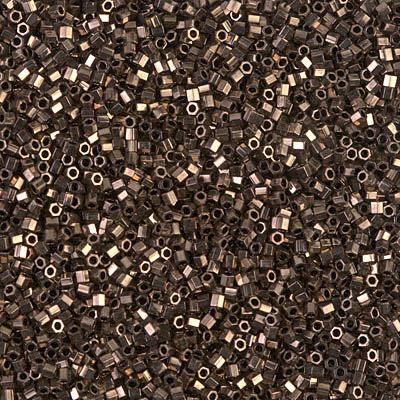 DBSC-0022:  Metallic Dark Bronze Cut 15/0 Miyuki Delica Bead 