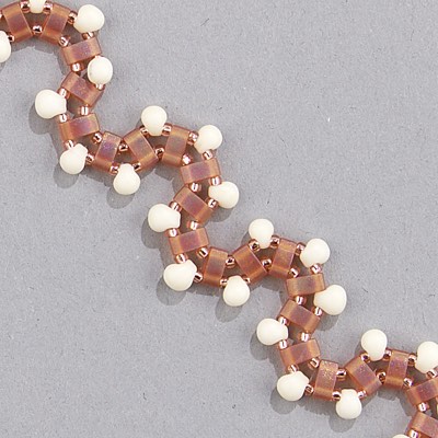 DP-2021:  Miyuki 3.4mm Drop Bead Matte Opaque Cream - DP-2021*