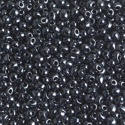 DP28-451:  Miyuki 2.8mm Drop Bead Gunmetal 