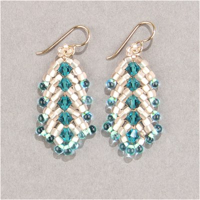 DPF-20:  Miyuki 3.4mm Drop Bead Mint Green Lined Aqua - DPF-20*