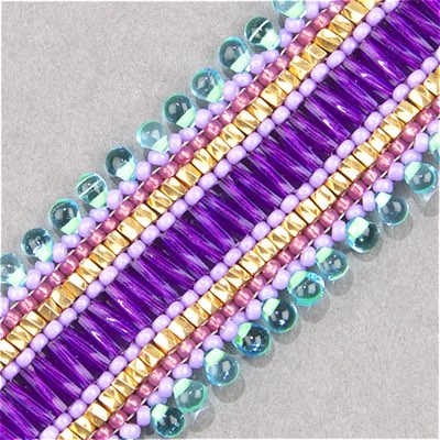 DPF-20:  Miyuki 3.4mm Drop Bead Mint Green Lined Aqua - DPF-20*