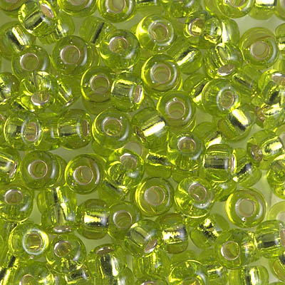 E-14:  5/0 S/L Chartreuse Miyuki Seed Bead (was E-143S) 
