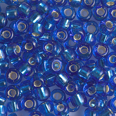 E-19:  5/0 S/L Sapphire Miyuki Seed Bead (was E-150S) 