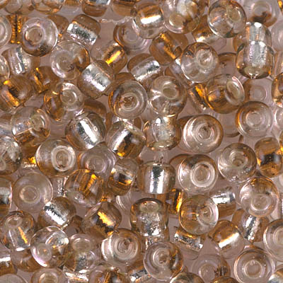 E-3280:  5/0 Rococo Silverlined Pink Topaz Miyuki Seed Bead 