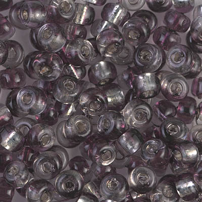 E-3287:  5/0 Rococo Silverlined Amethyst Crystal Miyuki Seed Bead 
