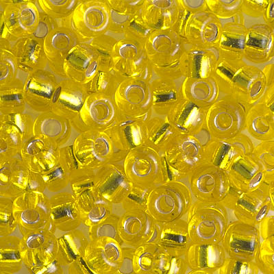 E-6:  5/0 S/L Yellow Miyuki Seed Bead (was E-136S) 