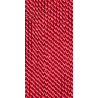 GS-RE-08:  Griffin silk, red, size 08 - (Pack of 10 cards) - GS-RE-08