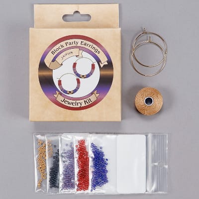 Block Party Earring Kit - Jaipur 