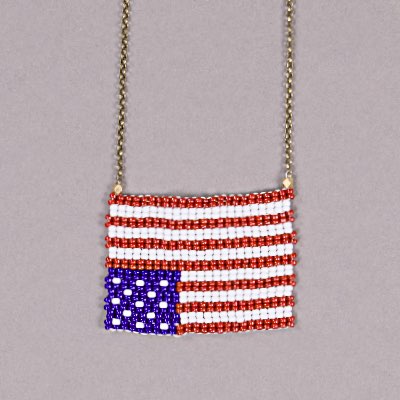 Distress Flag Necklace Kit - Protect Public Lands - KIT-DF-PL