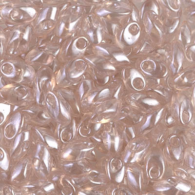 LMA-3502:  Miyuki 4x7mm Long Magatama Transparent Tan Luster - Discontinued 