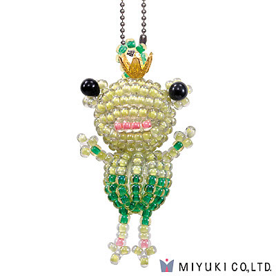MF4-32:  Frog - Miyuki Mascot Fan Kit #32 