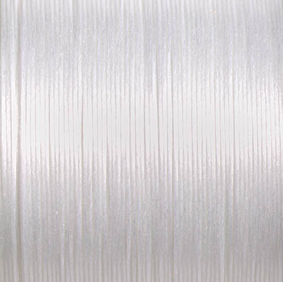 MNT-01:  White Miyuki Nylon Beading Thread B (50m) 