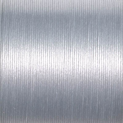 MNT-03:  Silver Miyuki Nylon Beading Thread B (50m) 