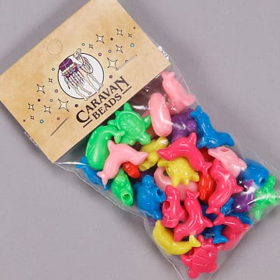 PL-001: Sea Animal Beads 
