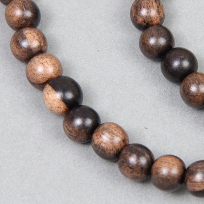 RN-0034:  Tiger Ebony Round 8mm 