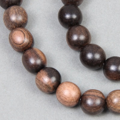 RN-0039:  Tiger Ebony Round 10mm 