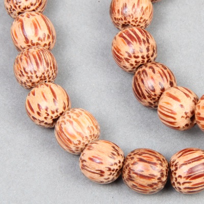 RN-0047:  Palmwood Round 10mm 