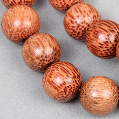 RN-0051:  Palmwood Round 15mm 