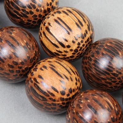 RN-0059:  Old Palmwood Round 20mm 