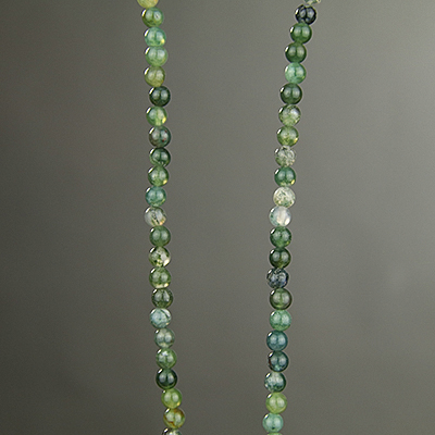 SP-AMO-004: 4mm Moss Agate 